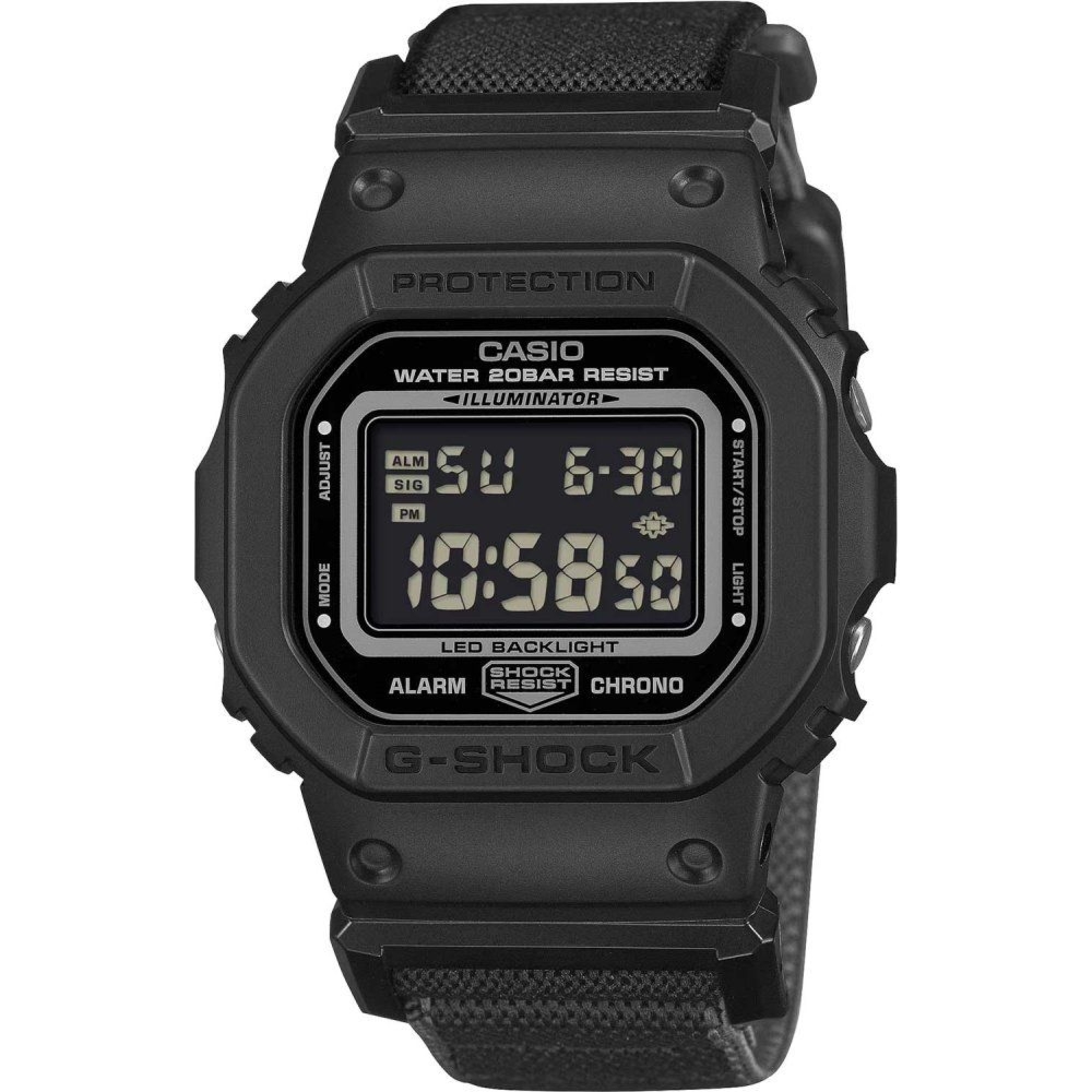 Casio G-Shock DW-5600MNC-1DR Zegarek męski cyfrowy czarny 20 ATM