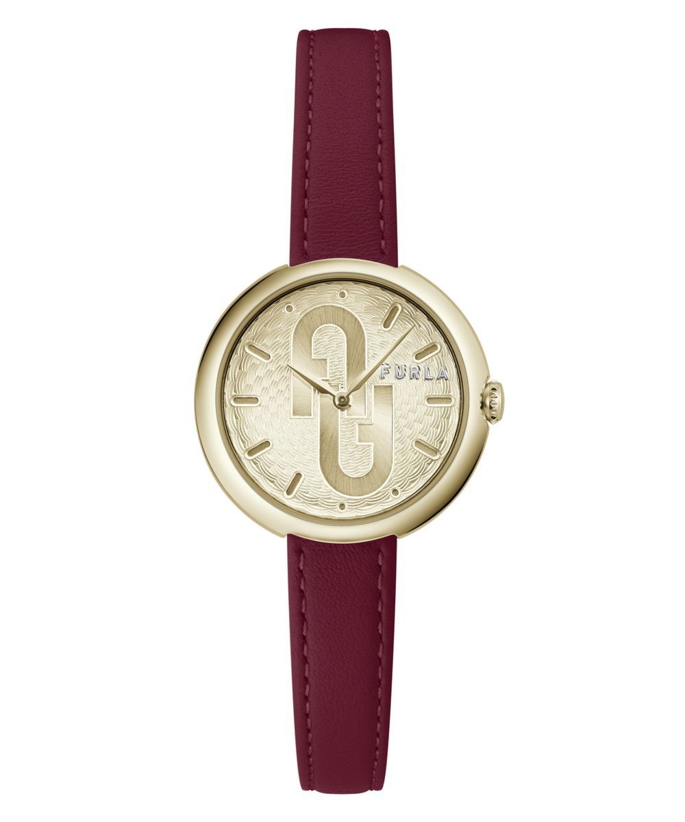 Furla WW00005002L2 zegarek damski złoty 32 mm