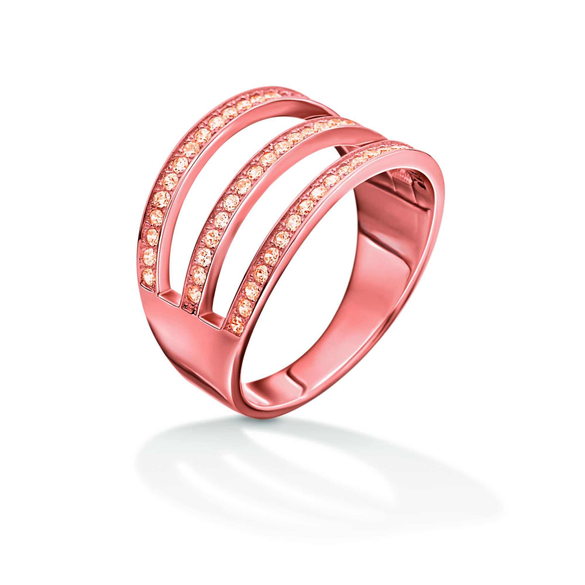 Zdjęcia - Pozostała biżuteria RING FOLLI FOLLIE WOMAN 3R15S091RS-52 (52 )