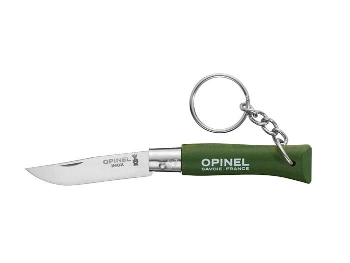 Фото - Ніж / мультитул OPINEL Nóż Colorama 04 Khaki Brelok 