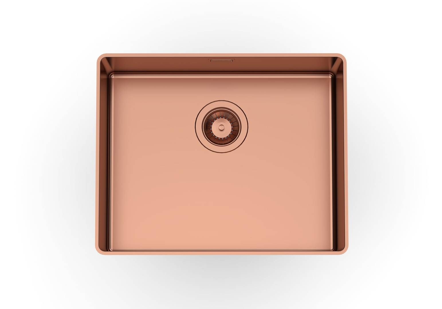 Zdjęcia - Zlewozmywak kuchenny Foster PHANTOM EDGE COPPER 50x40 cm 