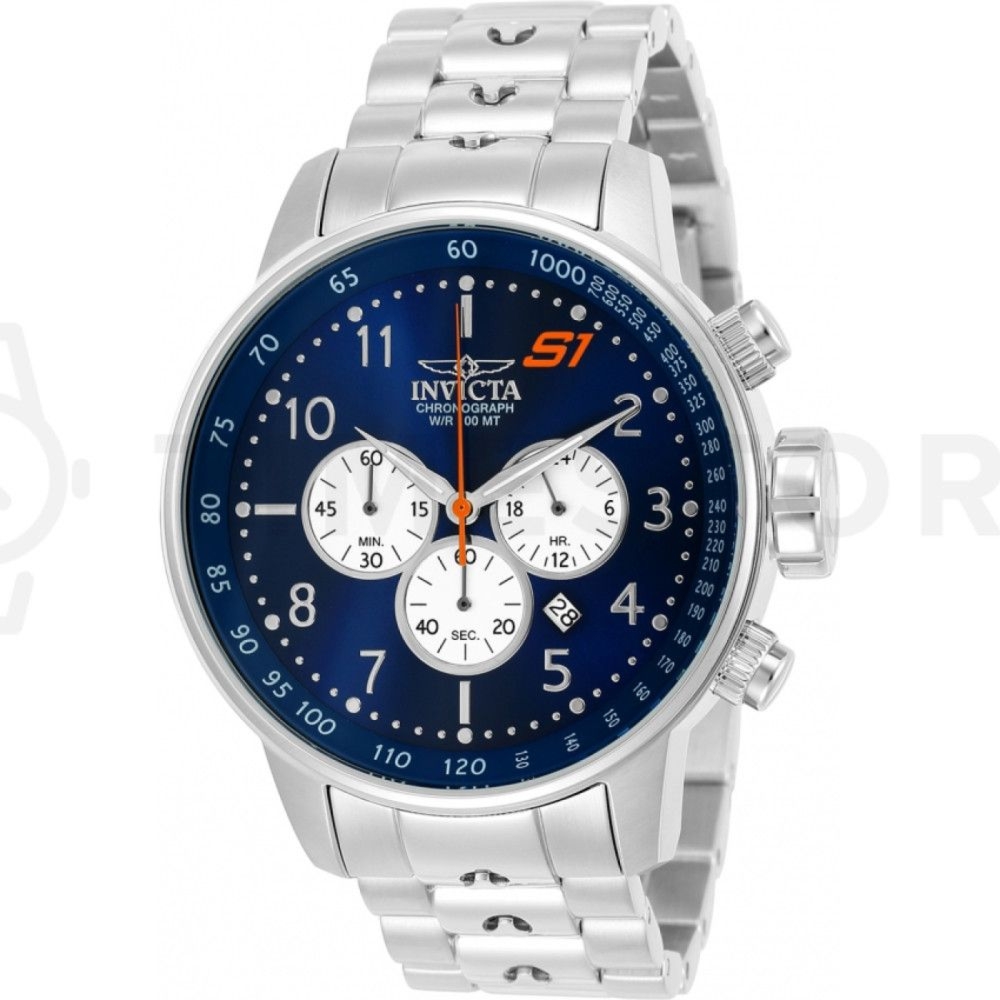 Zegarek męski Invicta S1 Rally 23080 srebrny (48 mm)