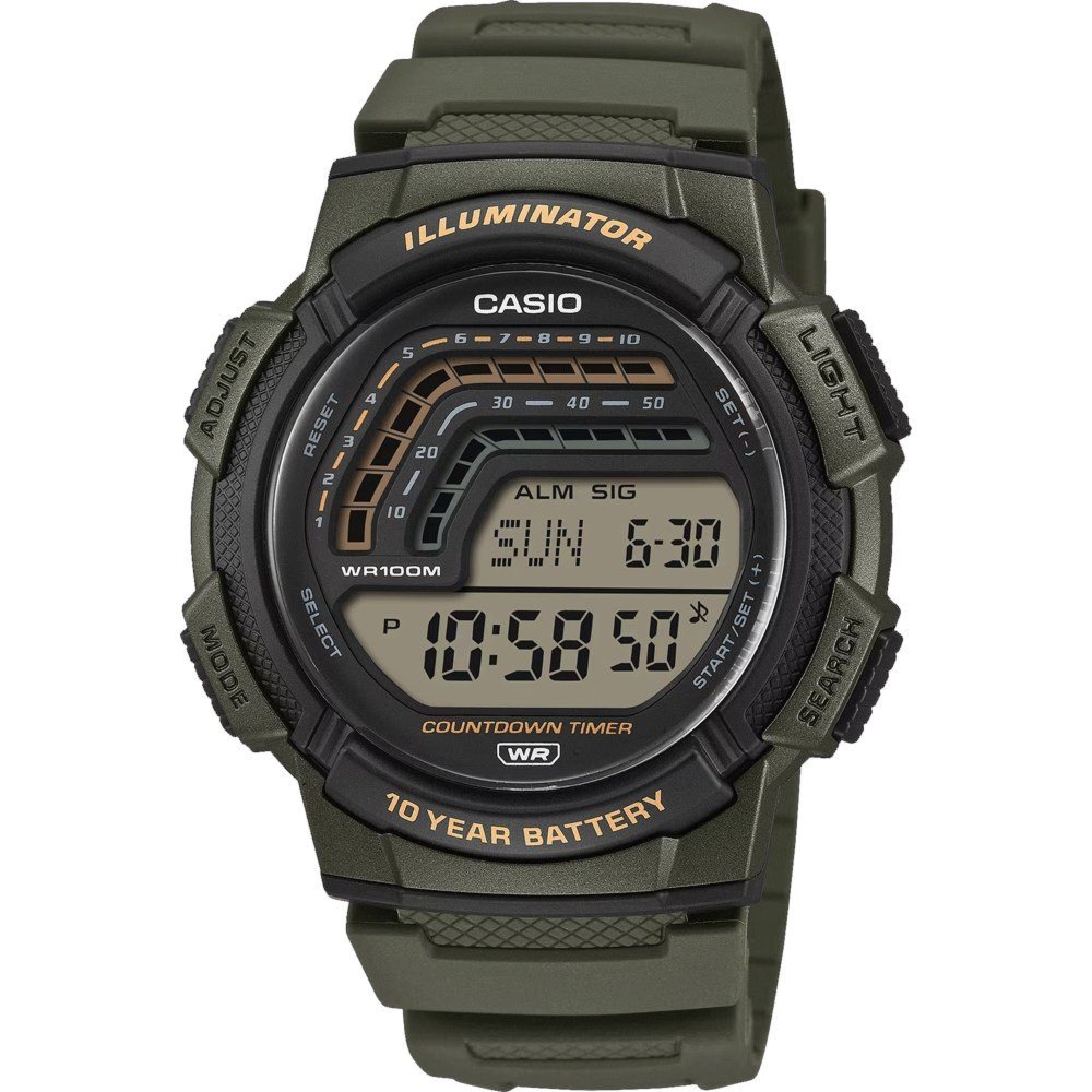 Casio Collection WS-1800-3A Zegarek męski 48 mm