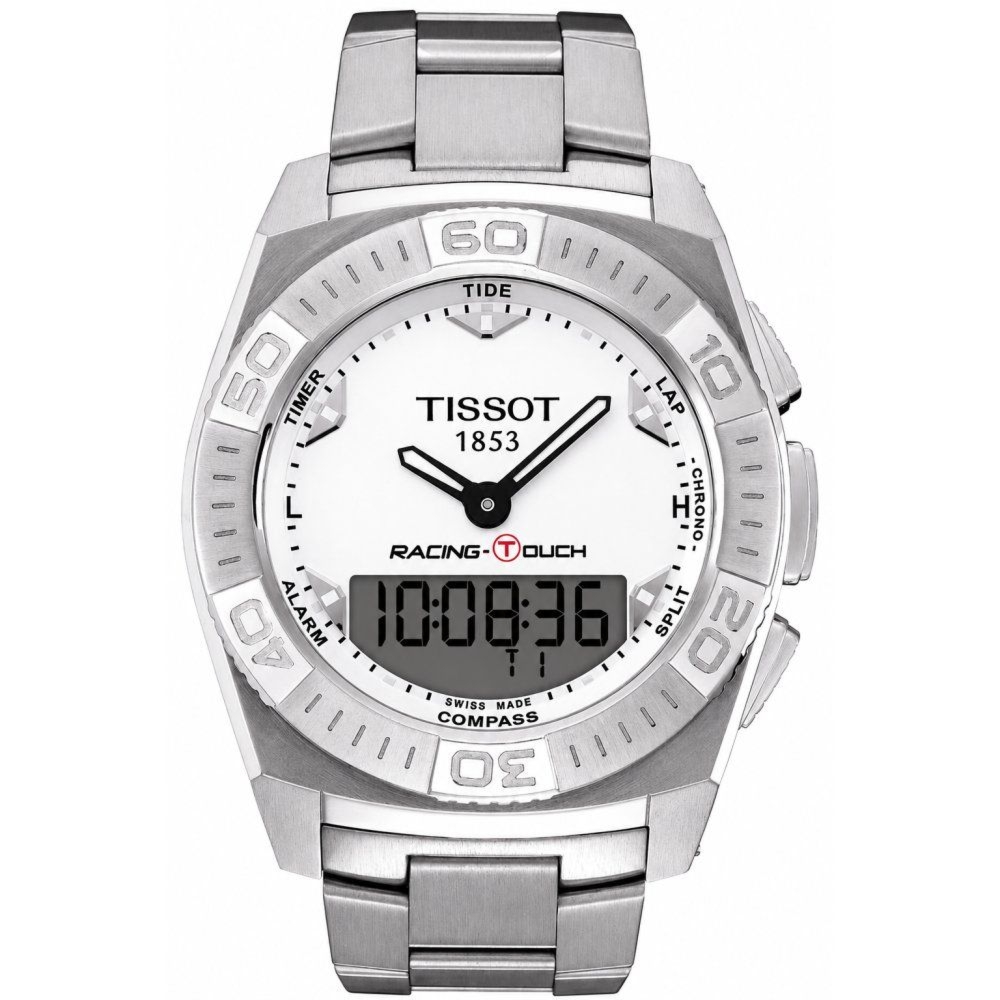 Tissot Racing T002.520.11.031.00 Zegarek męski wielobarwna tarcza 43 mm