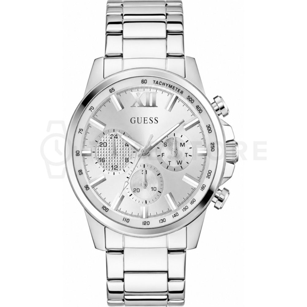 Zegarek męski Guess Walker GW0900G6 srebrny (44 mm)