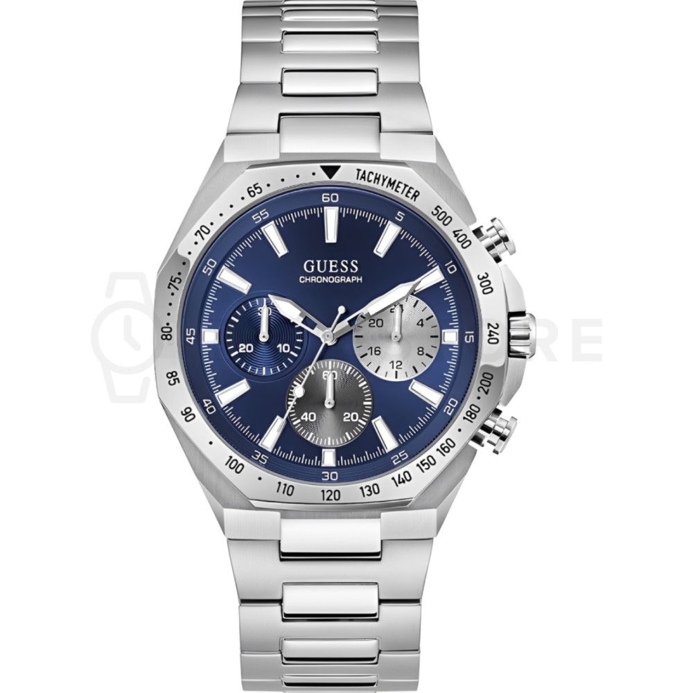 Zegarek męski Guess Blake GW1122G1 srebrny (42 mm)