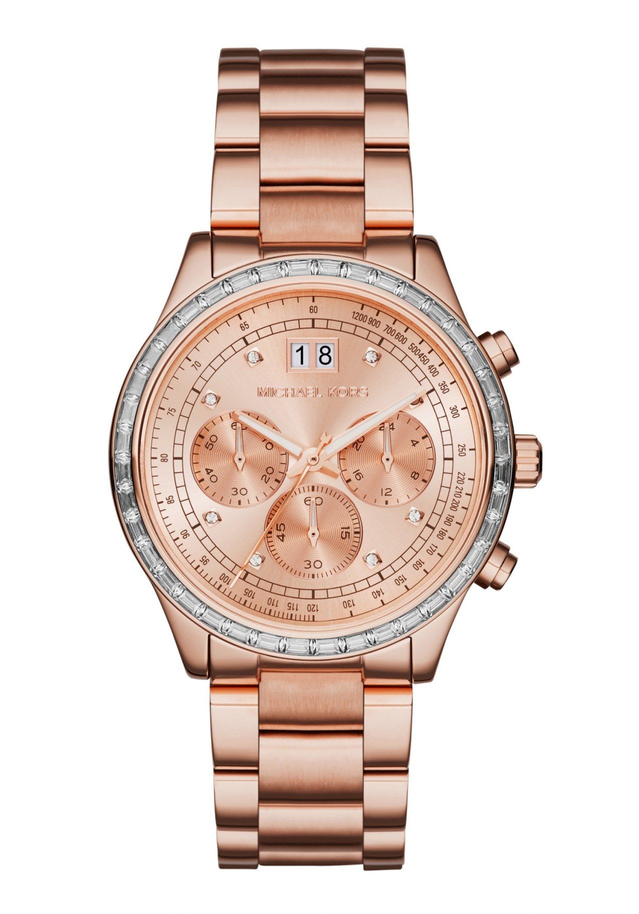 Michael Kors MK6204 zegarek damski różowe złoto 40 mm