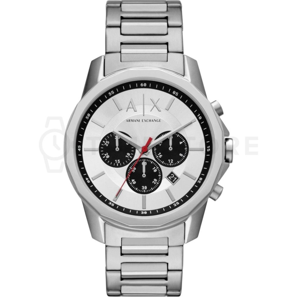 Zegarek męski Armani Exchange AX1742 srebrny (44 mm)