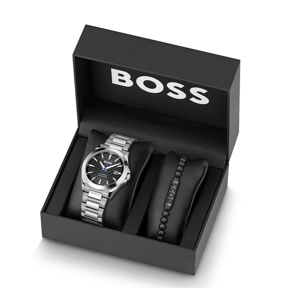 BOSS 1570180 zegarek męski szary 41 mm