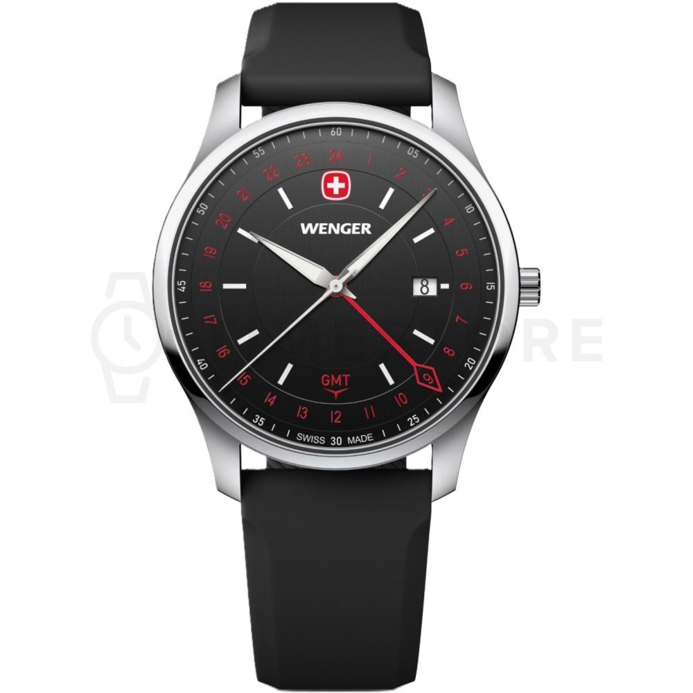 Zegarek męski Wenger City 01.1442.102 (42 mm)