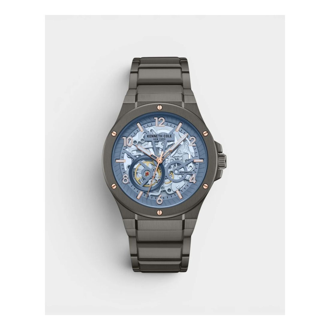 KENNETH COLE KCWGY0063301 zegarek męski szary 42 mm