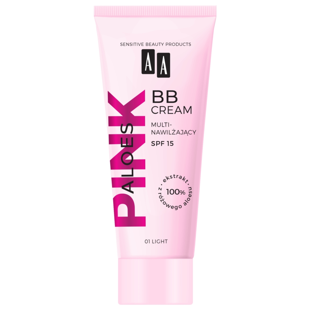 Oceanic AA Aloes Pink Multinawilżający Krem BB 01 Light