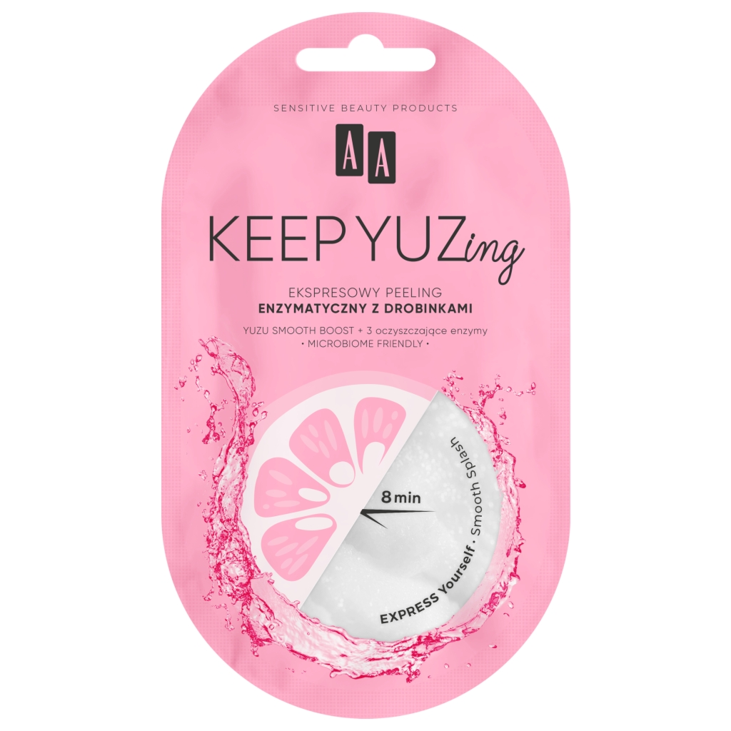 Oceanic AA Keep Yuzing Ekspresowy peeling enzymatyczny z drobinkami