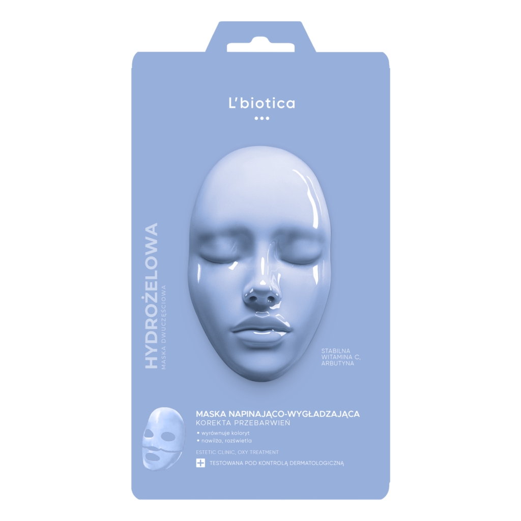 Oceanic L'BIOTICA Estetic Clinic OXY Treatment Napinająco-wygładzająca dermo maska hydrożelowa