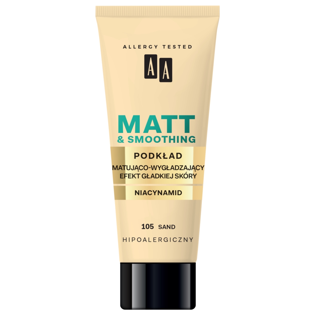 Oceanic AA Make Up Podkład matująco wygładzający 105 sand