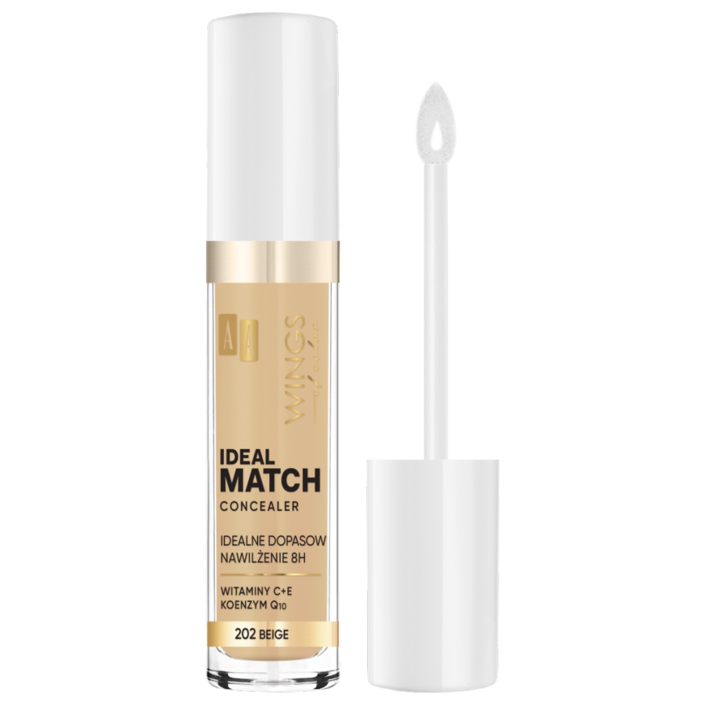 Oceanic AA WINGS OF COLOR Ideal Match Concealer Korektor Nawilżający 202 Beige