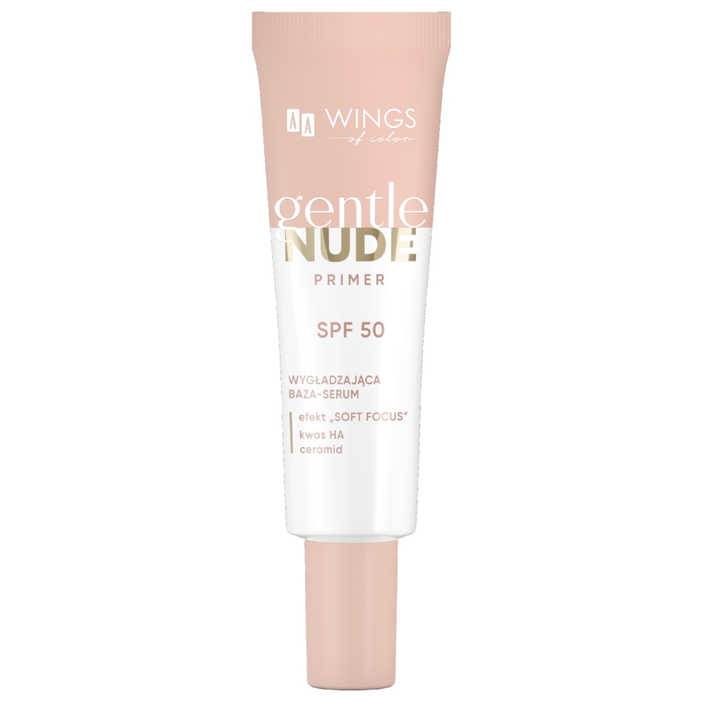 Oceanic AA WINGS OF COLOR Gentle Nude Primer Serum Spf 50 wygładzająca baza-serum