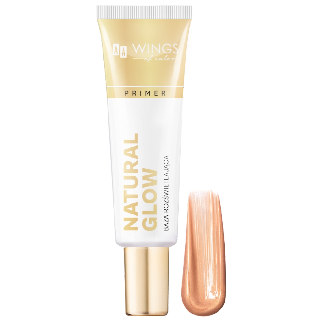 Oceanic AA WINGS OF COLOR Primer Natural Glow Baza Rozświetlająca