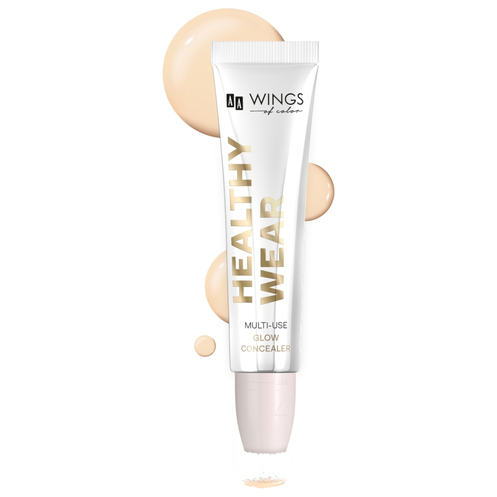 Oceanic AA WINGS OF COLOR Healthy Wear Multifunkcyjny Korektor Rozświetlający 301 Vanilla