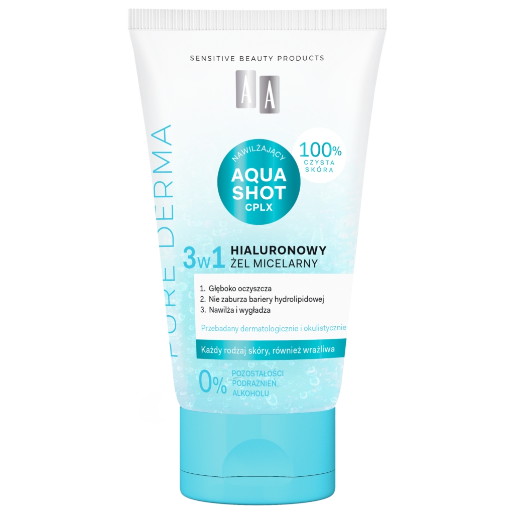 Oceanic AA Pure Derma Hialuronowy żel micelarny 3 w 1