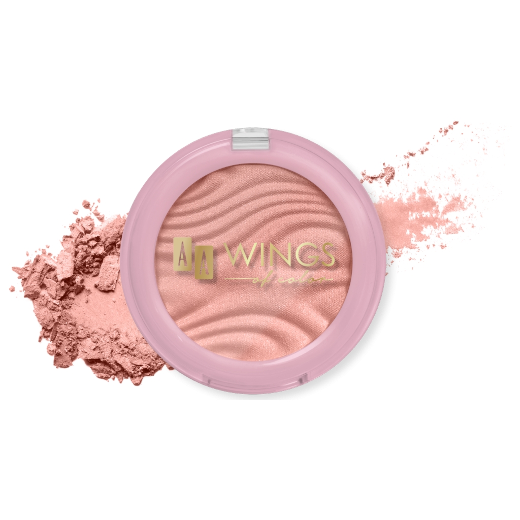 Oceanic AA WINGS OF COLOR Blush & Go Róż do policzków 04 Dirty Pink