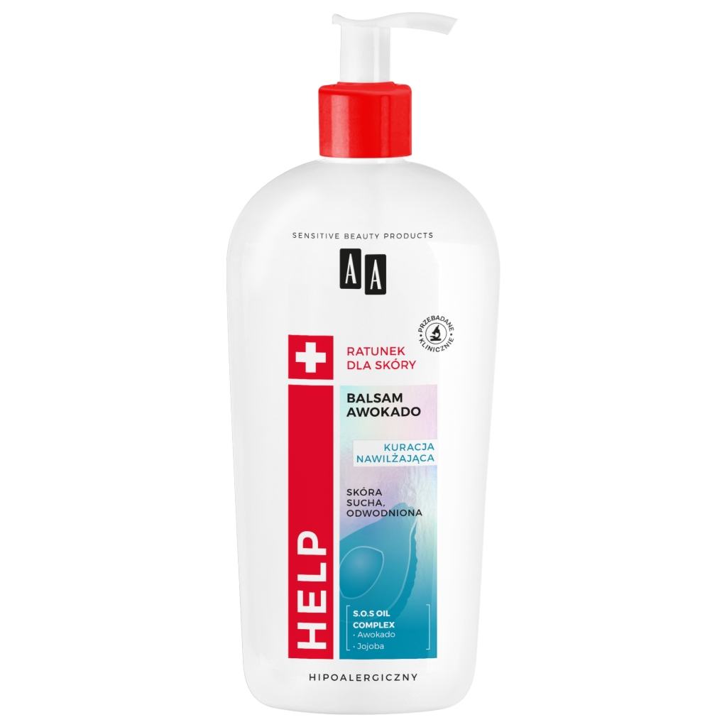 Oceanic AA HELP NATURAL Balsam do ciała odżywienie dla skóry suchej avocado