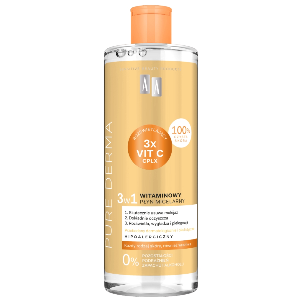 Oceanic AA Pure Derma Witaminowy płyn micelarny 3 w 1