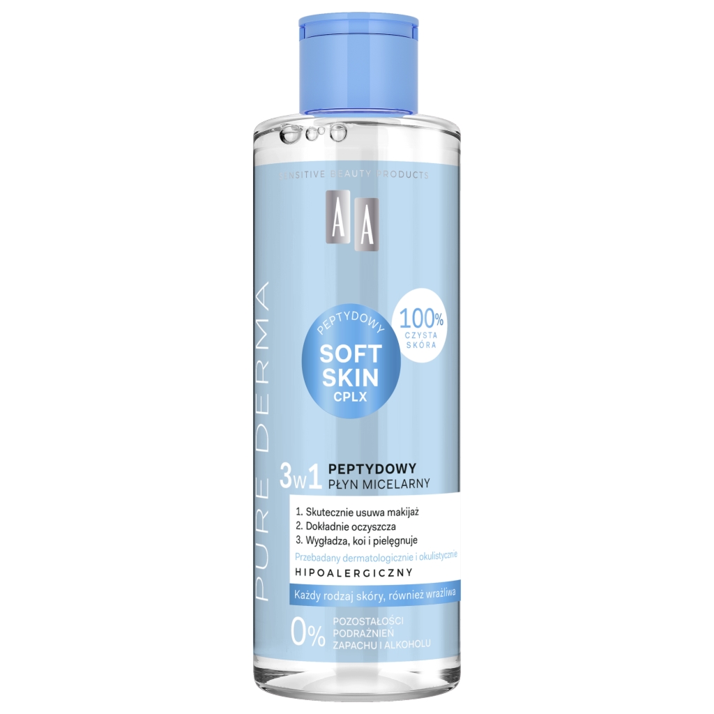 Oceanic AA Pure Derma Peptydowy płyn micelarny 3 w 1