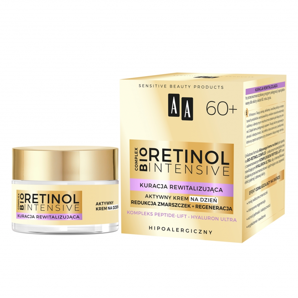 Oceanic AA RETINOL INTENSIVE 60+ Kuracja rewitalizująca aktywny krem na dzień