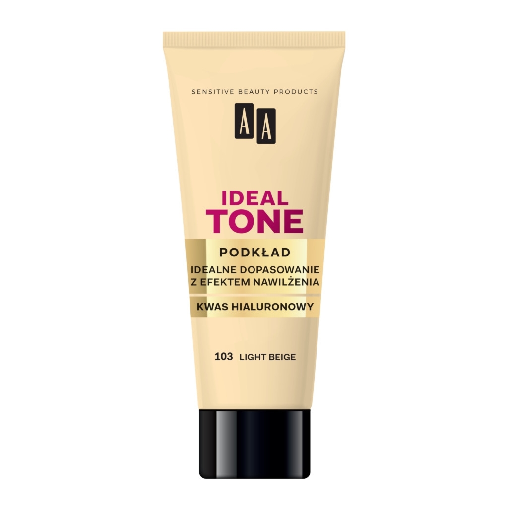 Oceanic AA Make Up Ideal Tone foundation Perfekcyjne dopasowanie 103 light beige