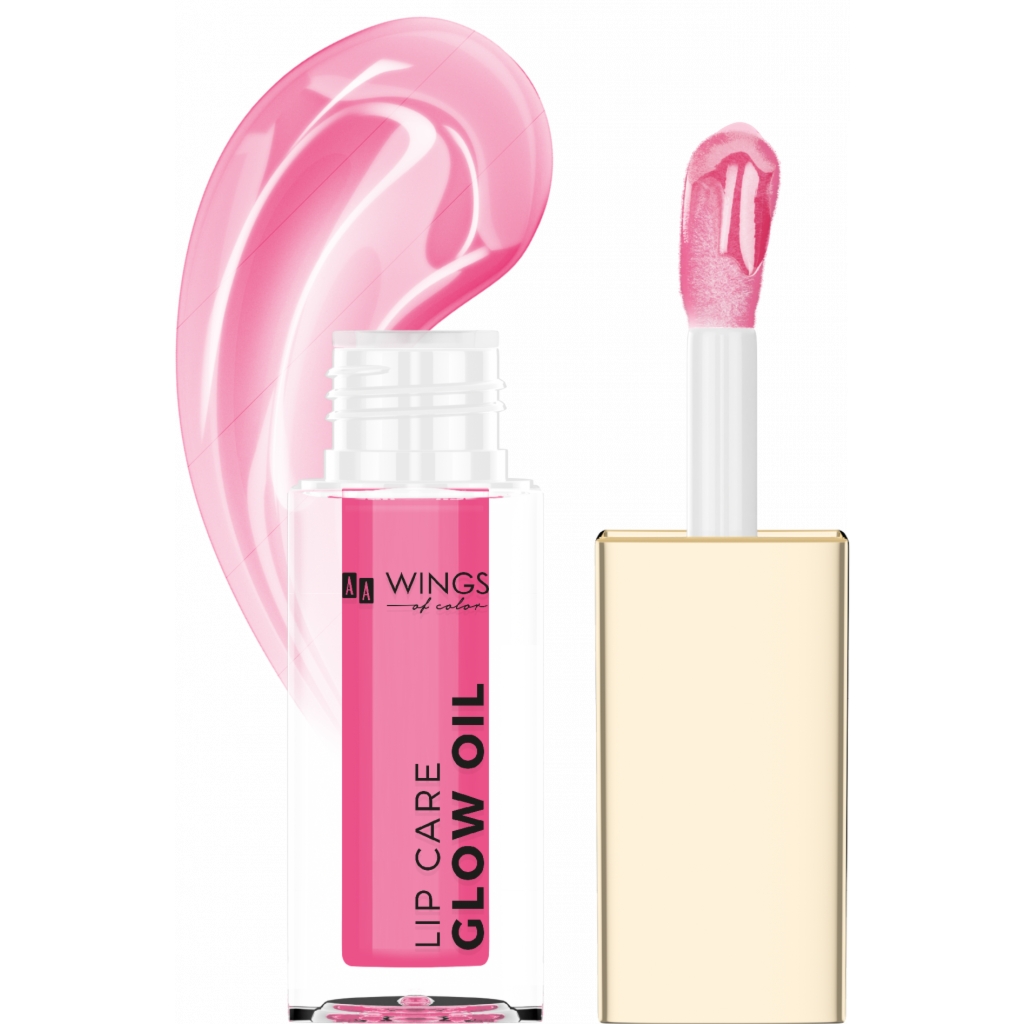 Oceanic AA WINGS OF COLOR Lip Care Glow Oil Pielęgnujący olejek do ust 03 Cherry