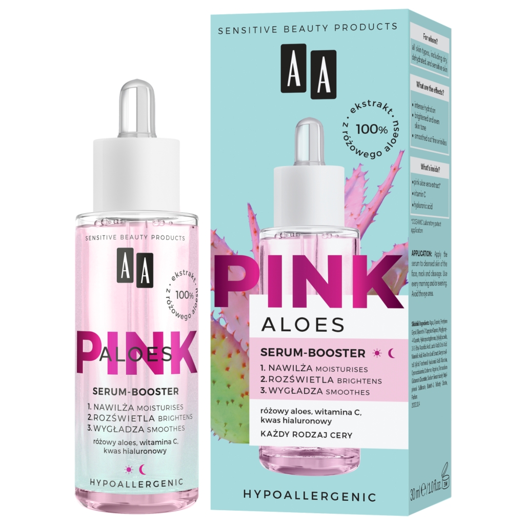 Oceanic AA Aloes Pink Serum-booster
