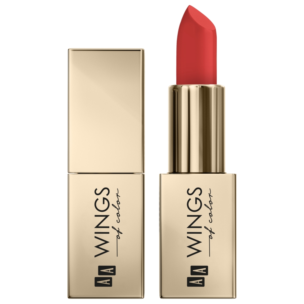 Oceanic AA WINGS OF COLOR Creamy Care Pomadka Pielęgnująca 08 Poppy Red