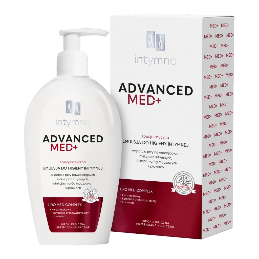 Oceanic AA Intymna Med Advanced pH 3,5 Specjalistyczna emulsja do higieny intymnej dozownik