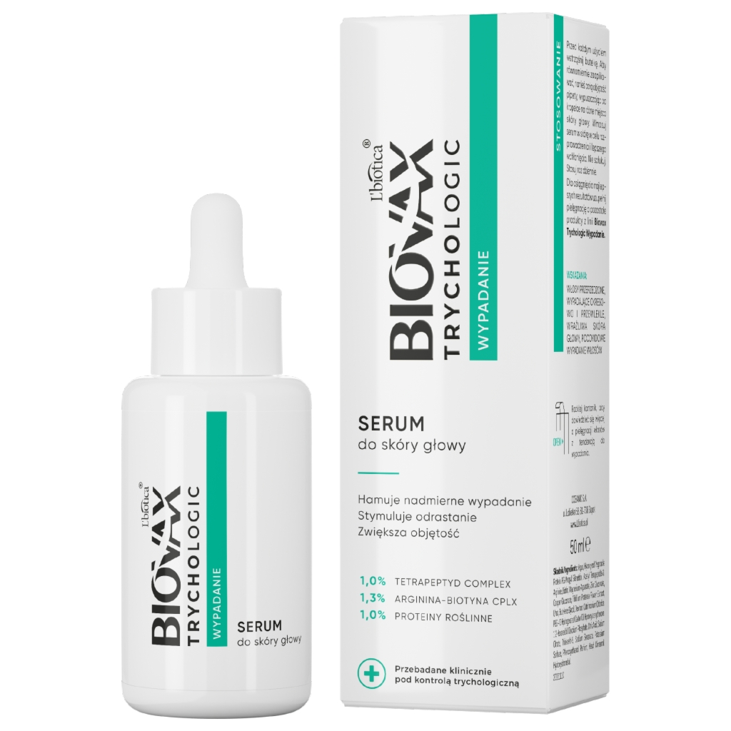 Oceanic BIOVAX Trychologic Wypadanie Serum do skóry głowy