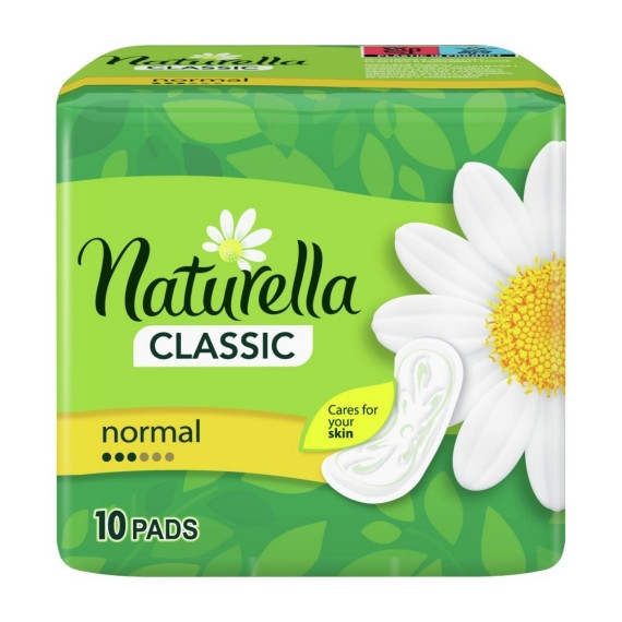 Zdjęcia - Podpaski Naturella , Camomile, Classic Normal,  bez skrzydełek, 10 szt. 