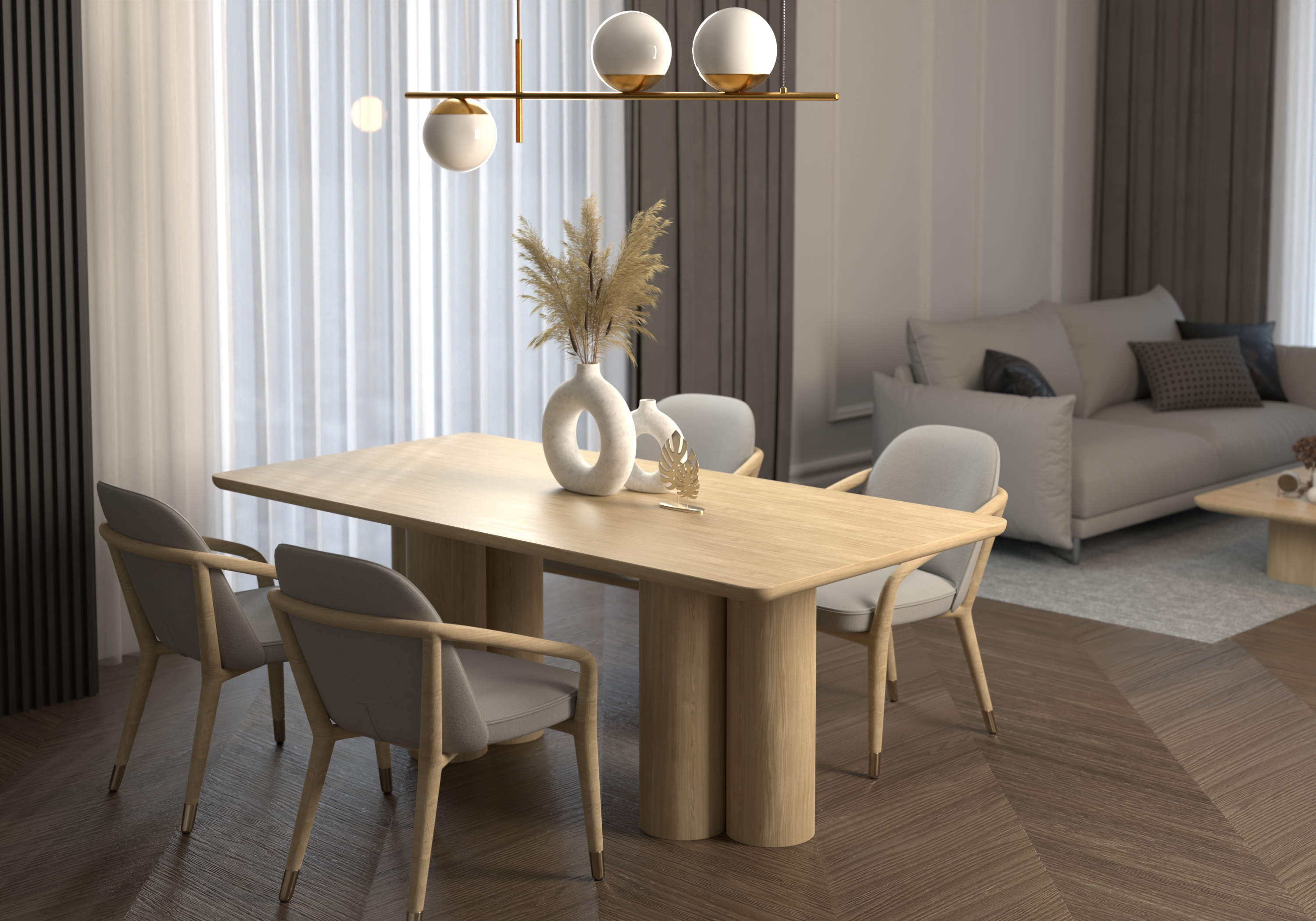 Stół drewniany "MADRYT" - 240x100cm