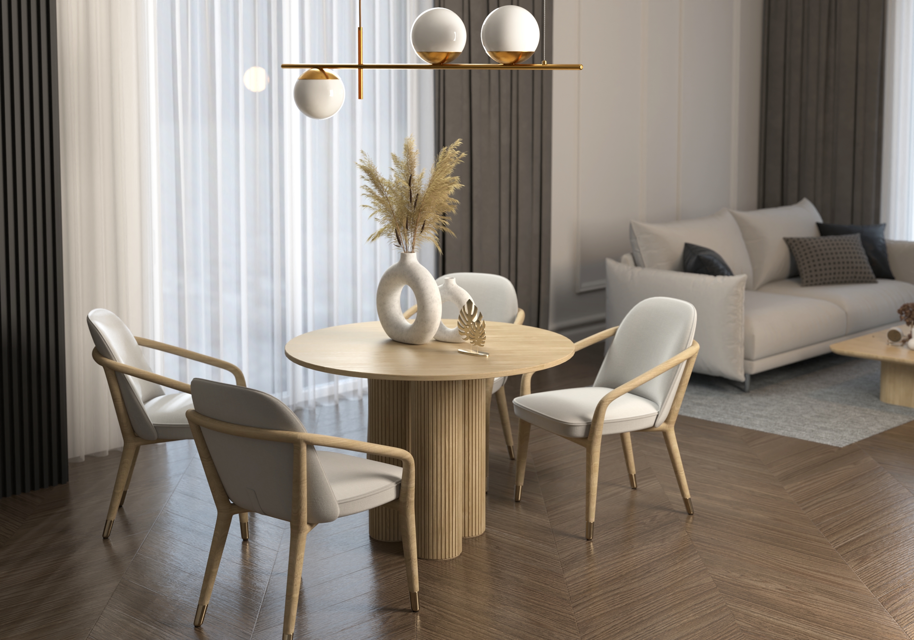 Stół drewniany "VEGAS" - 100cm