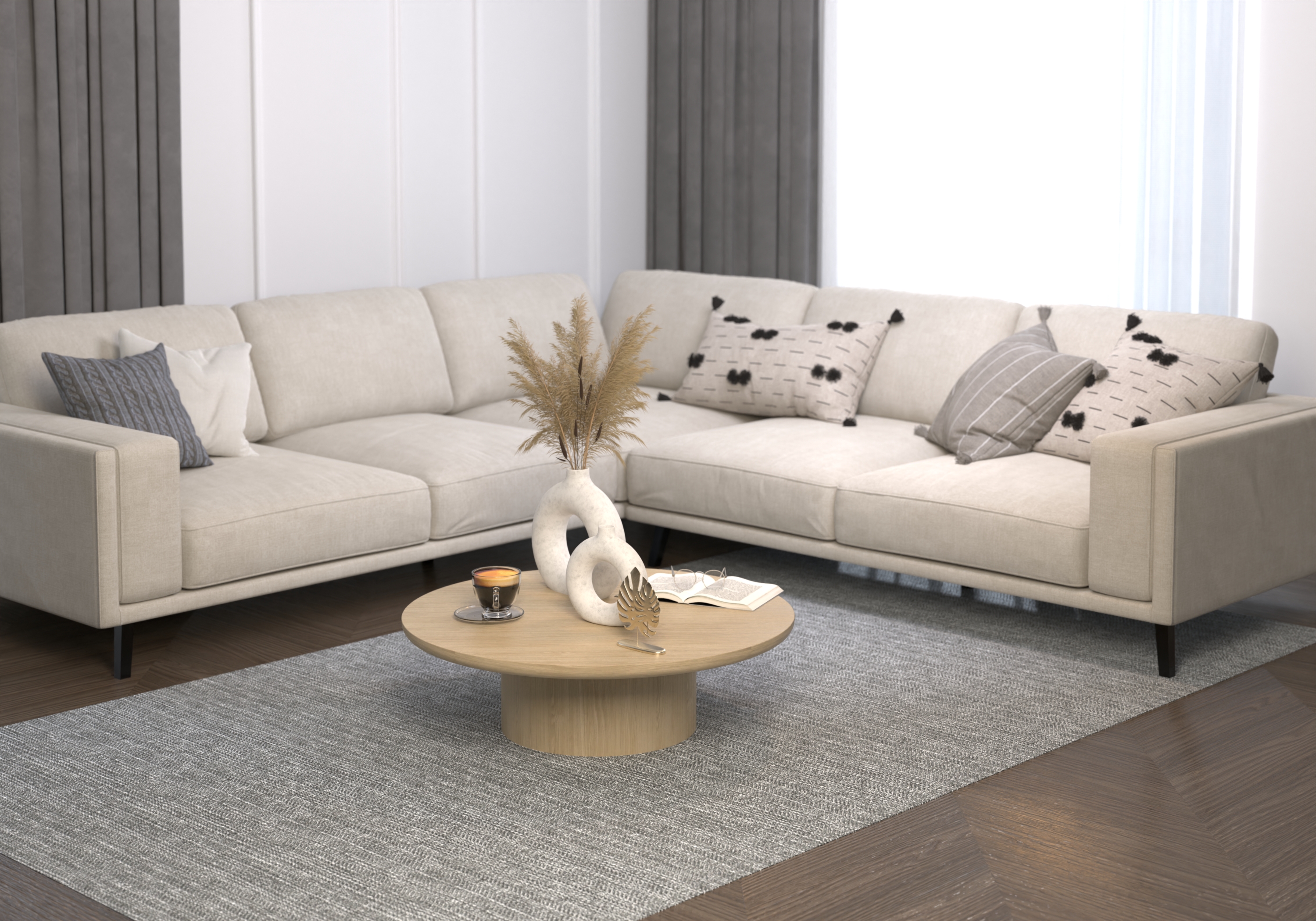 Stolik kawowy "LARGO" - 120cm