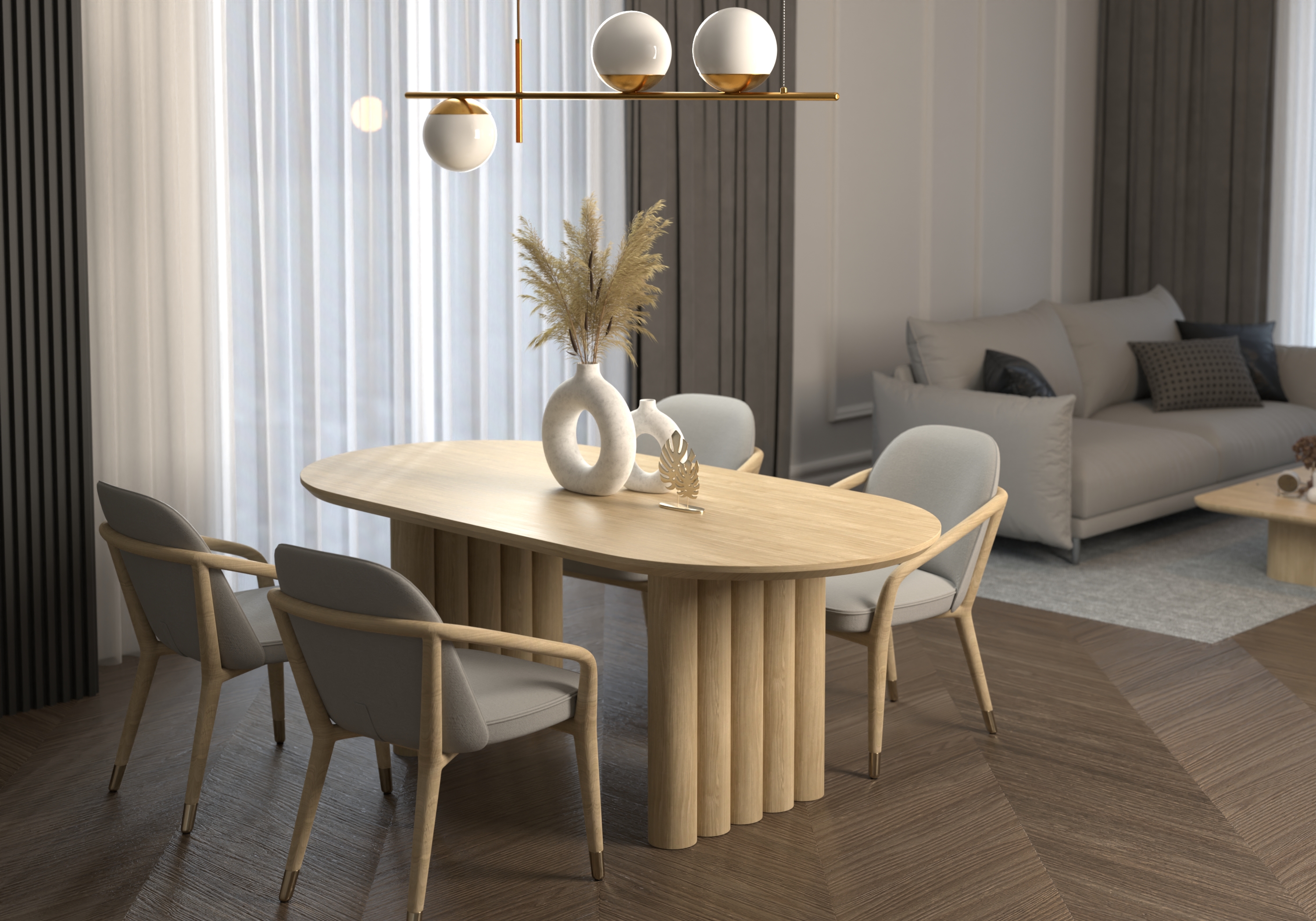 Stół drewniany "BERLIN" - 180x90cm