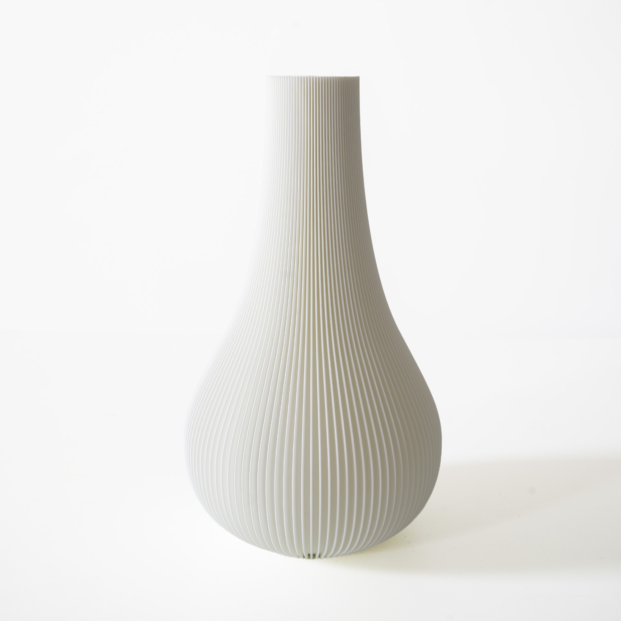 Wazon dekoracyjny "JUTRZENKA" - 18cm - CIEPŁA BIEL