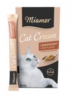 MIAMOR CREAM pasta z wątróbką 6x15g sosik