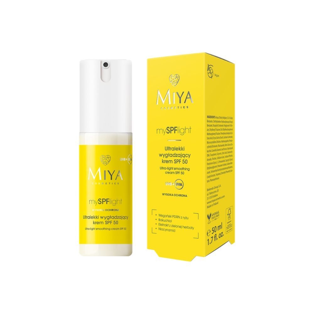 Miya Ultralekki wygładzający krem SPF 50