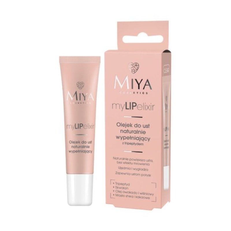 Miya Olejek do ust naturalnie wypełniający clear