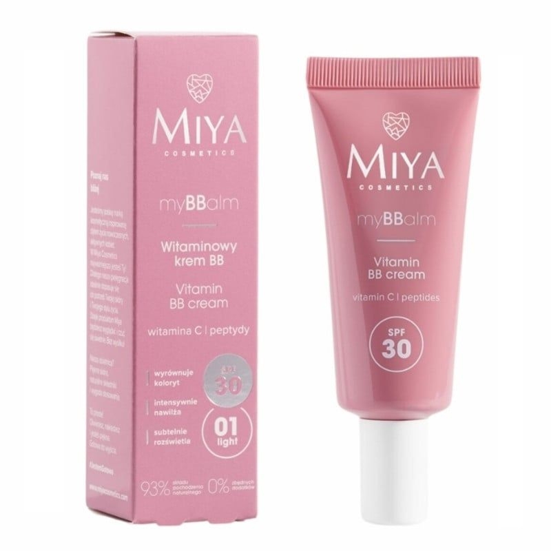 Miya Witaminowy krem BB SPF 30- 01 light