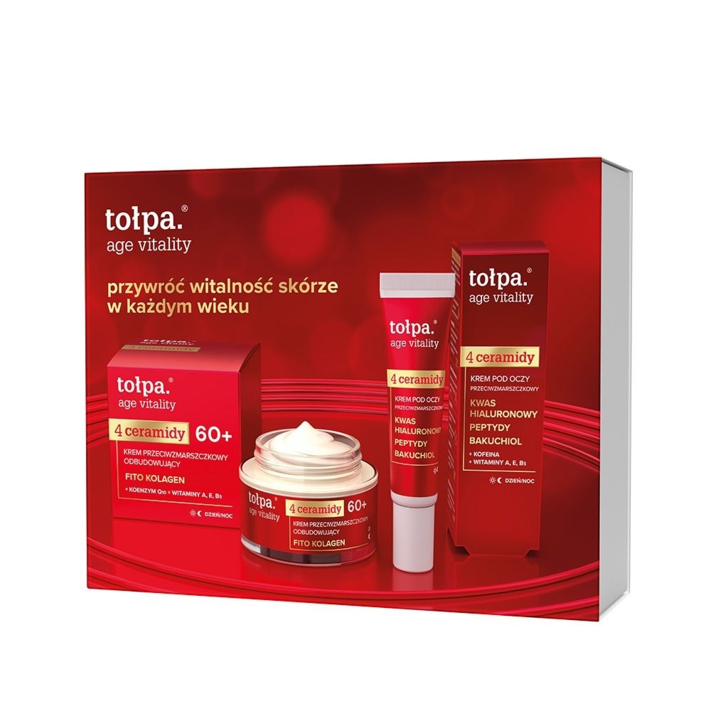 Tołpa . 4 ceramidy zestaw tołpa age vitality 60+