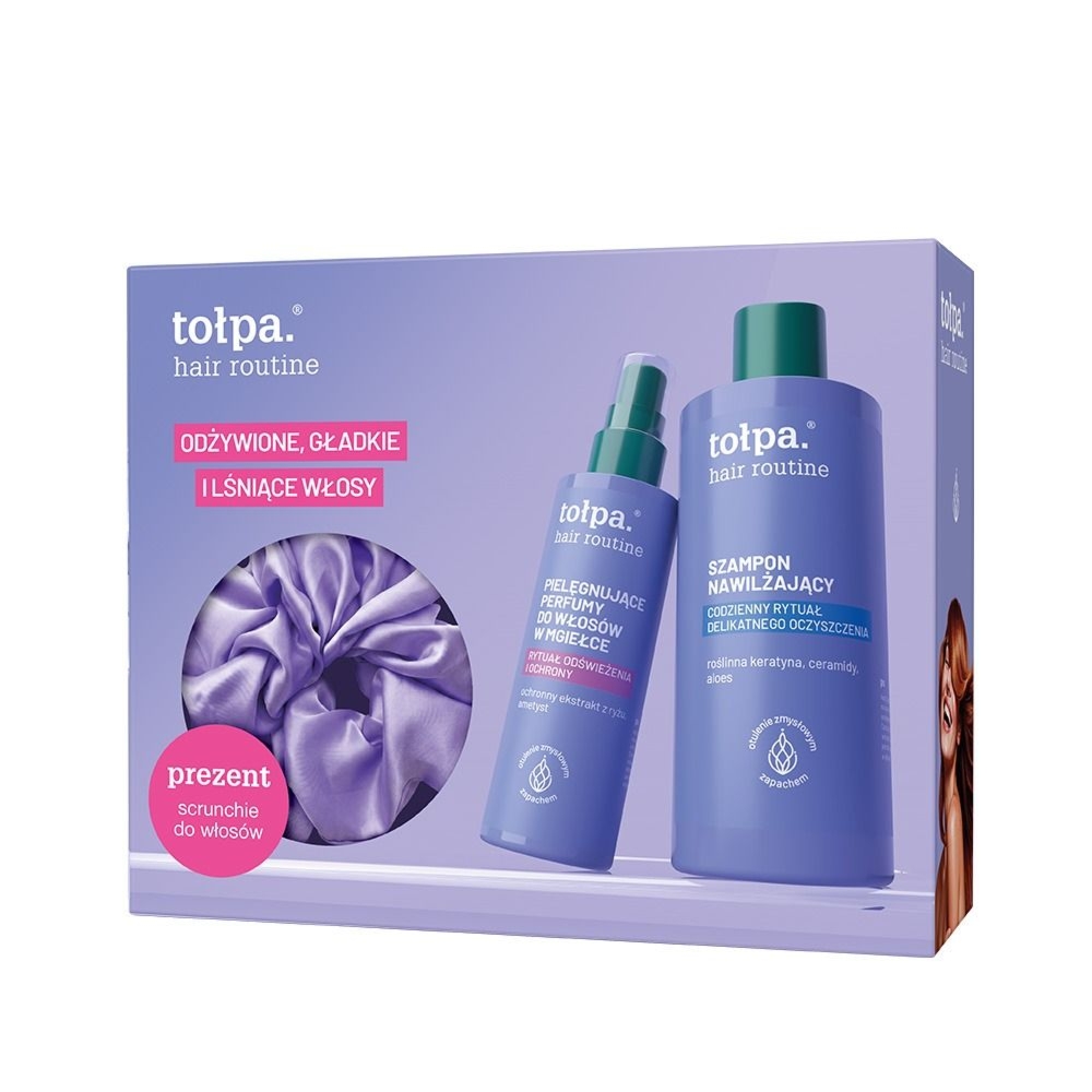 Tołpa . hair routine zestaw tołpa hair routine ze scrunchie