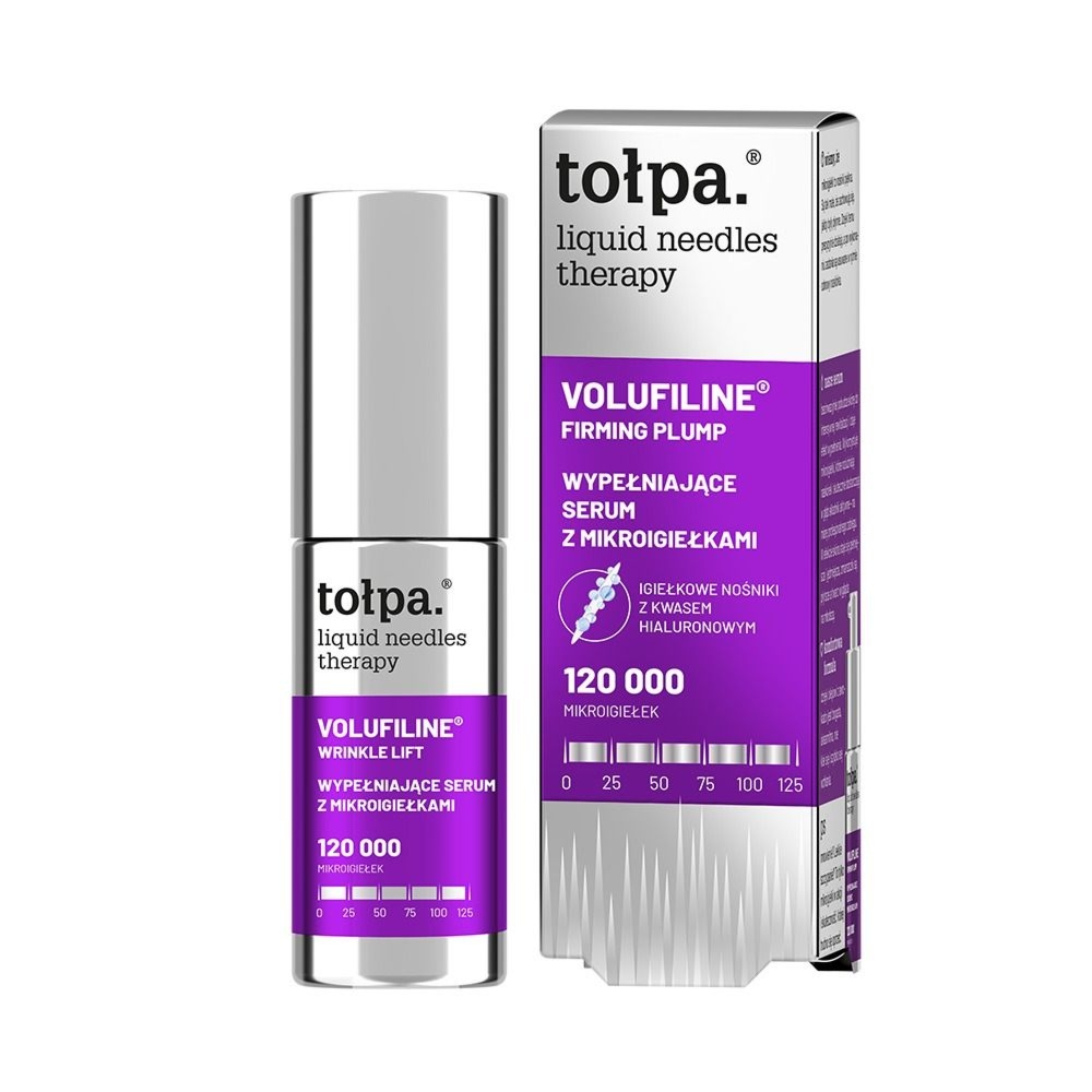 Tołpa Liquid needles therapy wypełniające serum z mikroigiełkami, VOLUFILINE FIRMING PLUMP