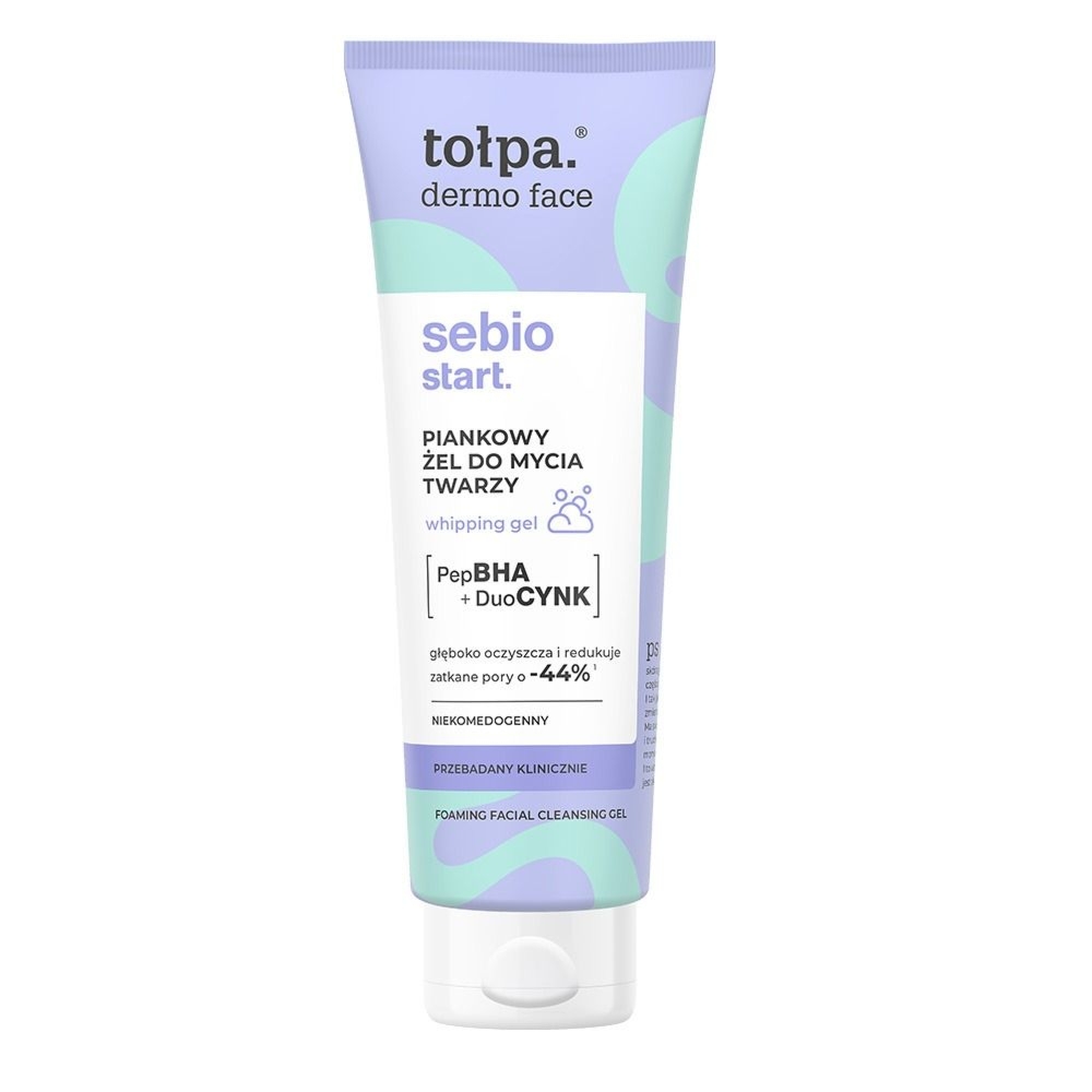 tołpa. sebio start. piankowy żel do mycia twarzy, 100 ml​