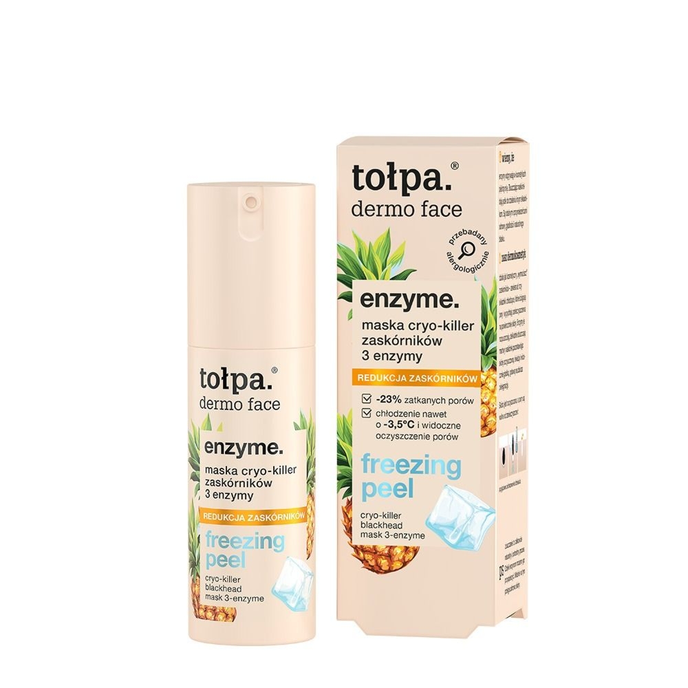 tołpa. enzyme. maska cryo-killer zaskórników 3 enzymy, 50 ml